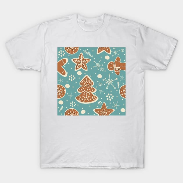 Cookies T-Shirt by Kristina Stellar Scandinavian Land